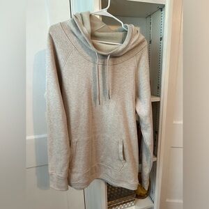 Beige hoodie